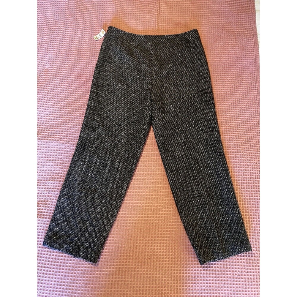 Vtg Talbots 100% Wool Made In Japan Academia Tweed Side Zip Trousers Sz 18 NWT